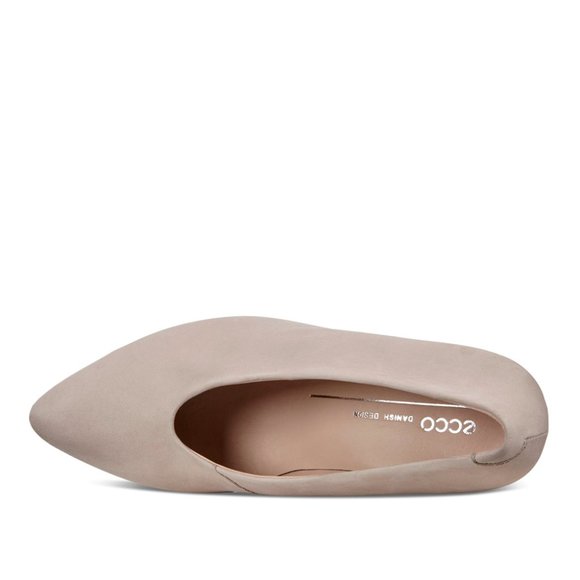 Ecco Women's Cream Heels - Picture 4 of 11